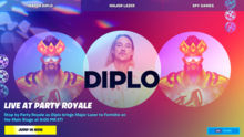 Fortnite 以派对皇家模式举办 Diplo、Major Lazer 音乐会